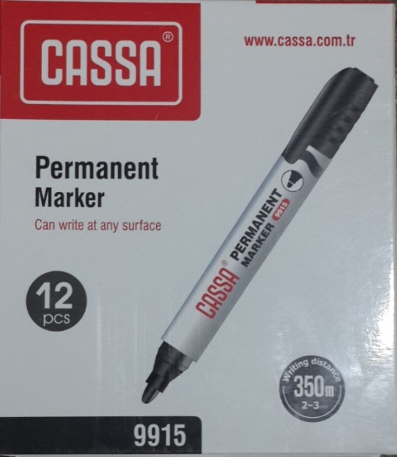 Cassa 9915 Permanent Markr Siyah