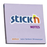 Hopax Stckn Yapkanl Not Kad 76x76 Lila 100 yp