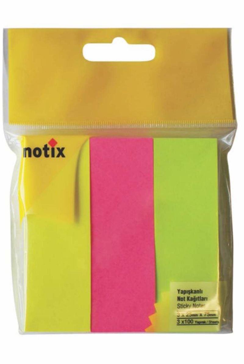 Notix Kat Ayra 3 Renk 3x25x75 mm 100 yp