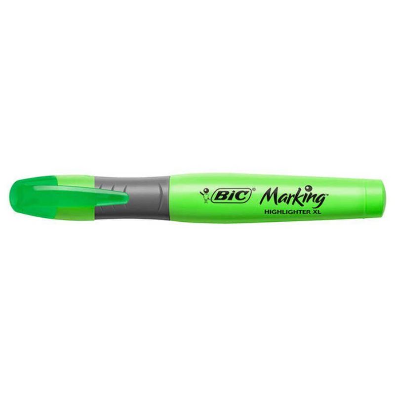 Bic Brite Liner XL Fosforlu Kalem Yeil