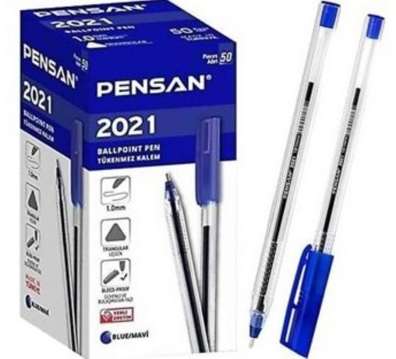 Pensan 2021 Tkenmez Kalem 1.0 Mavi