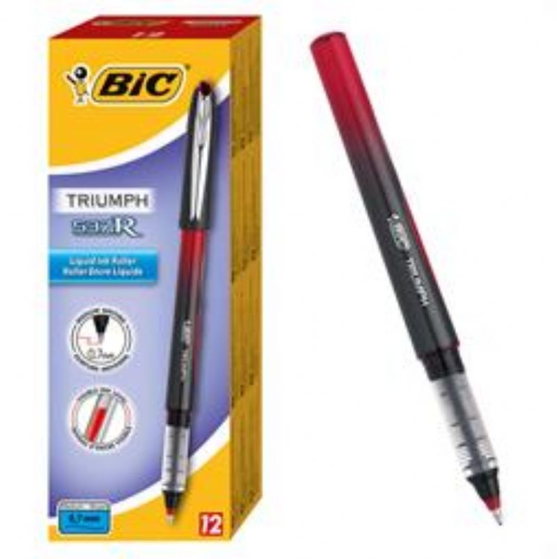 500 TL Sipariinize Bic Triumph 537r Pilot Kalem Krmz '' HEDYE ''