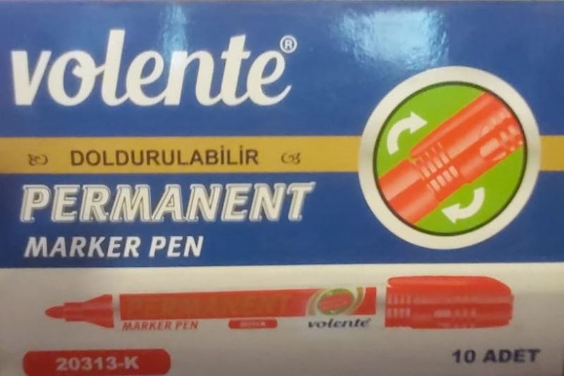 Volente Permanent Markr Krmz