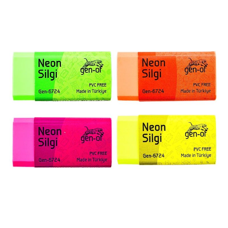 Gen-Of Orta Boy Neon Silgi No:24