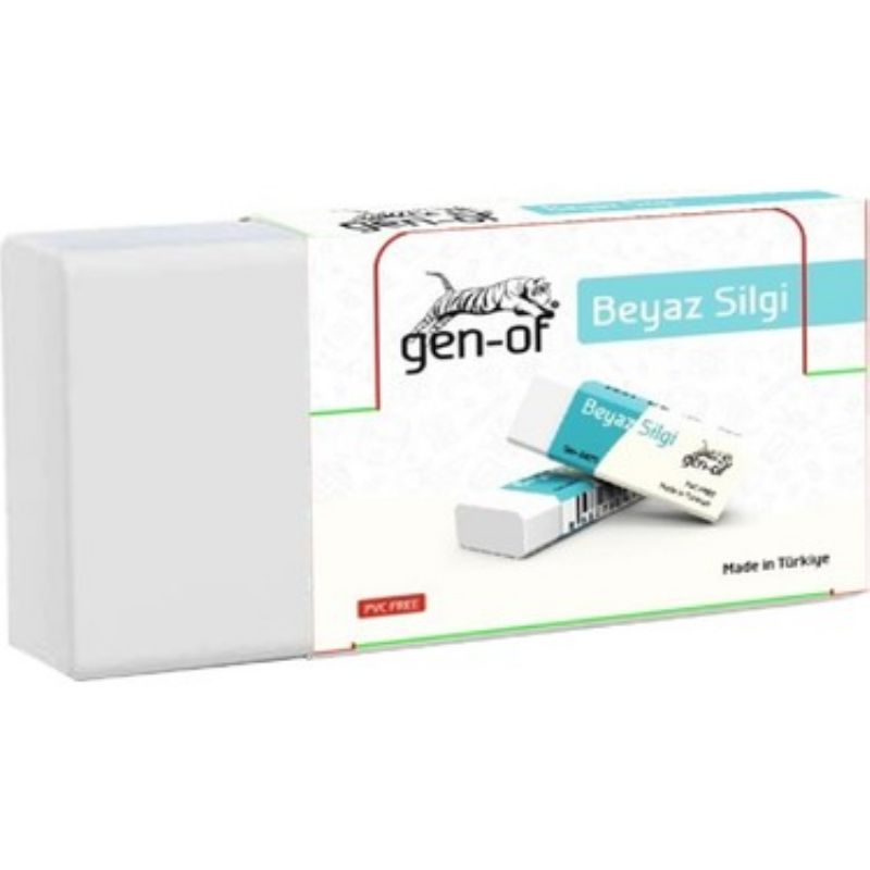 Gen-Of Kk Boy Beyaz Silgi No:30