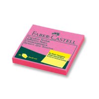 Faber Castell Yapkanl Not Kad 50*50 mm Pembe